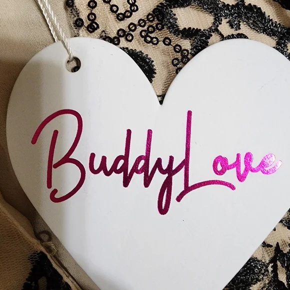 Buddy Love Black Floral Lace Dress - Picture 7 of 7